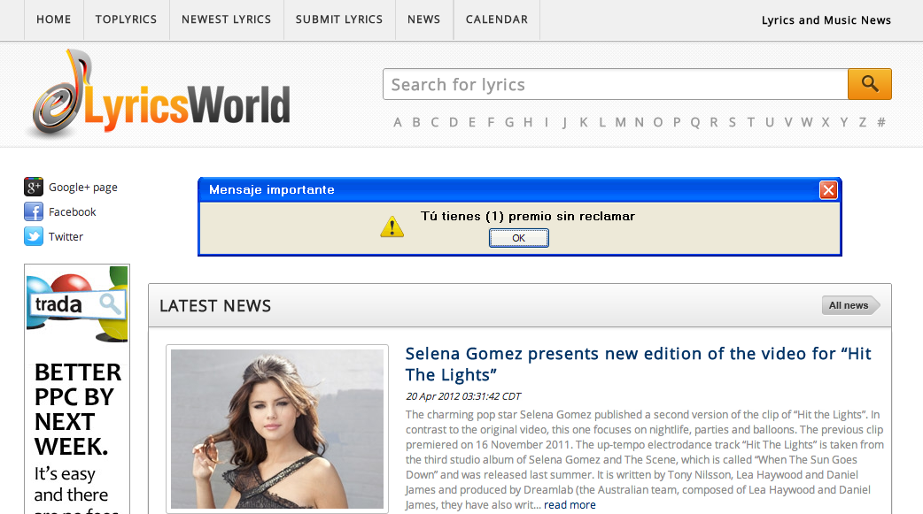 eLyricsWorld.com